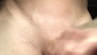 Guess how many strokes it takes to make his big cock cum!!