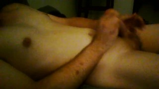 Jacking Off In Bed and Moaning