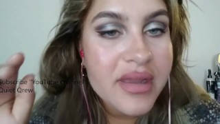 ASMR - Whispering Chewing Bubble Gum My Voice Gets You To Cum