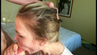 Sloopy Blowjob by a Cute Girl