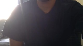 Matteo Milking his Dick