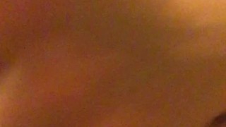 Amateur selfie playtime and tasting