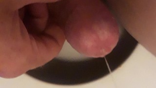 Headless cock has tiny piss hole