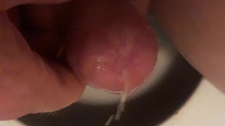 Headless cock has tiny piss hole