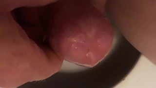 Headless cock has tiny piss hole