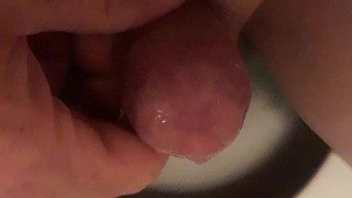 Headless cock has tiny piss hole