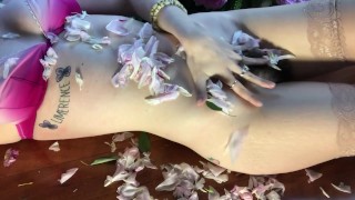 Lovely Pee Orgasm Contractions