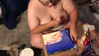 The Joys of Acrylic Painting With Boobs Ross - Ep 1