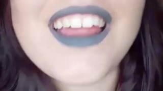 Crazed Nympho teases the camera