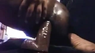 Phat Ass Ebony Anal Gaping ( training )