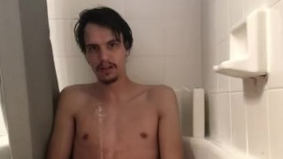 Peeing on myself in the shower