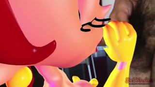 Dexters stepMom Can't Stop Sucking My Cock - Dexters Laboratory blowjob parody