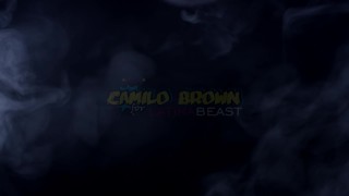 Hot colombian guy pissing all over his body and jerking off - Camilo Brown