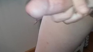 Getting hard and jerking off for 9 mins straight