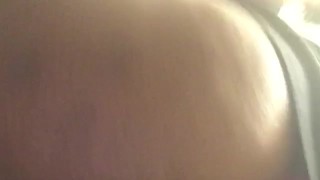 Pink Lace Thong Tease