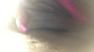 Pink Thong Tease