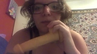 Fucking My Pussy With My New Dildo
