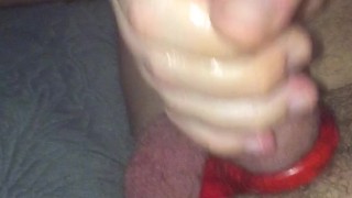 Big dick jerking