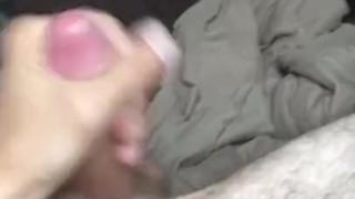 Juicing my cum everywhere.. who can guess what pornstar I was watching 