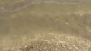 Public Beach playing with my feet compilation!