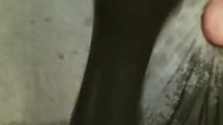 Short but sweet solo squirt