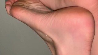 sexy soles with red polish