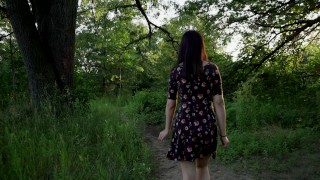 ASIAN AMATEUR CAUGHT IN WOODS | Exhibitionist Chronicles 1