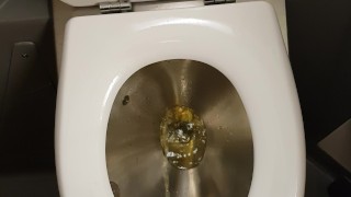 Teen gay in train toilets