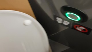 Teen gay in train toilets