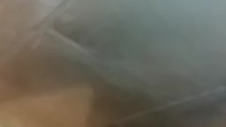 POV cumshot in shower