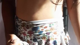 Trans haciendo paja