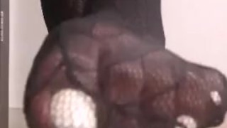 Thigh High Feet Seduction
