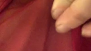 Sexy underwear huge natural tits