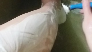 Shaving Sexy Legs