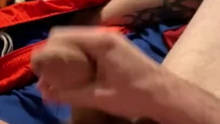 Jacking off my dick