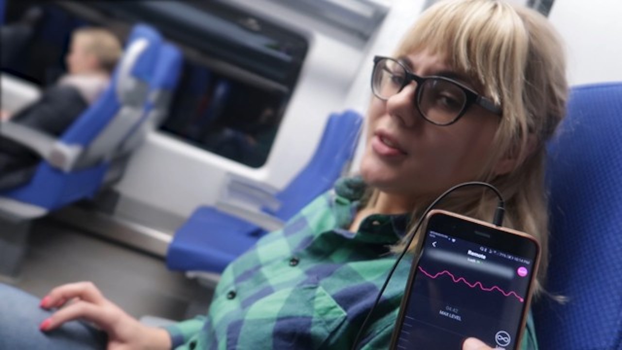 Image for porn video REMOTE CONTROL MY ORGASM IN THE TRAIN / PUBLIC FEMALE ORGASM at YouPorn