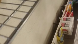 First time flashing in public