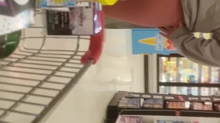 First time flashing in public