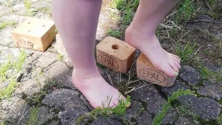 Walking on wood