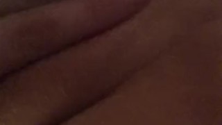 Playing with my wet pussy