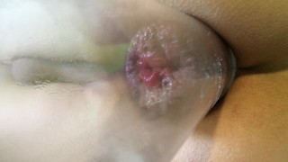 quick anal pumping - rosebud