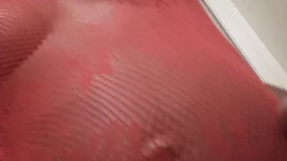 Sexy pregnant ebony caught making sexy video while he plays xbox