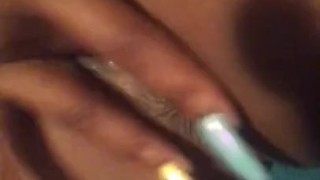 Fingering my wet pussy.
