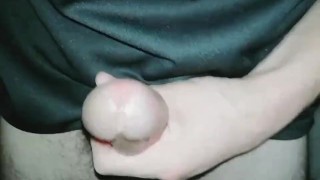 Ejaculation in warehouse