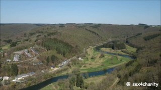 Outdoor sex in the Belgian Ardennes