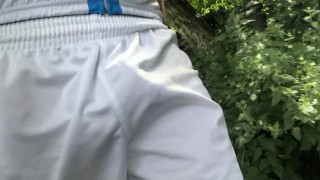 FREEBALLING in White Shorts