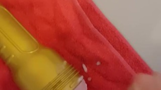 Cum on Pocket Pussy