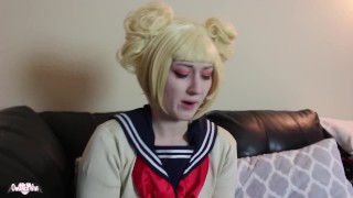 Toga Himiko Cosplay Japanese Candy Eating Haul n Blunt Smoking GFE
