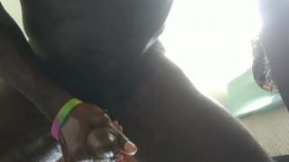 Christian Disroe Dildo fucking cum shot