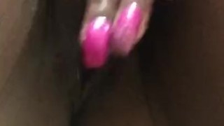 Caught playing with pussy in public 